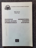 STATISTICA PENTRU AFACERI INTERNATIONALE - Korka, Tusa