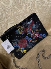 POSETA / GEANTA PIELE - Top Shop - Cusuta manual - Noua - 52euro ! foto