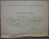 Certificat de colocviu/ Academia Ortodoxa Romana din Cluj, 1940