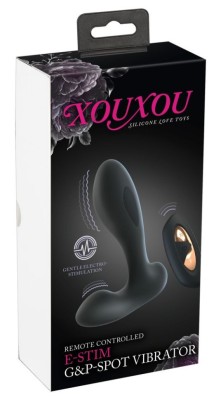 Vibrator elegant cu electrostimulare RC E-Stim G&amp;amp;P-Spot Vibrator (12,3 cm) foto
