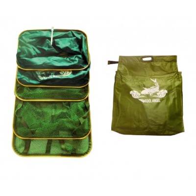 Juvelnic dreptunghiular cauciucat cu ancorare 45x250 cm și husă Cool Angel foto