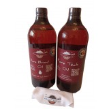 Dual Pack, Pure Breed Oil, Pure Teak Oil, laveta bumbac, 1000 ml/1000 ml