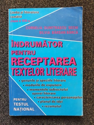 INDRUMAR PENTRU RECEPTAREA TEXTELOR LITERARE CLASA A VIII-A - Sechi, Barca foto