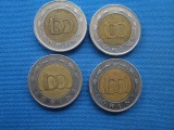 LOT 100 FORINT BIMETAL ANI DIFERITI 4 BUCATI -UNGARIA, Europa
