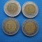 LOT 100 FORINT BIMETAL ANI DIFERITI 4 BUCATI -UNGARIA