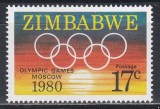 Zimbabwe 1980 - Jocurile Olimpice - Moscova, MNH