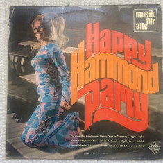 Sunny Holiday Happy Hammond Party disc vinyl lp muzica pop telefunken 1972 VG