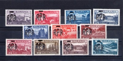 ROMANIA 1948 - UZUALE, MIHAI I, SUPRATIPAR, MNH - LP 229 foto