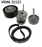 SKF VKMA 31121 Set curea transmisie cu caneluri