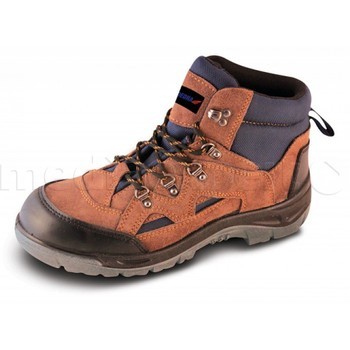 DEDRA Ghete de protectie T2A din piele intoarsa,marime 39