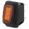 Intrerupator OFF-ON, 2 pozitii, SPST, SCI - R13-238B8-01-Y-L1