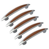 Cumpara ieftin Set 5 Manere din plastic, 2101-02, lungime 130 mm, distanta gauri 96 mm, par