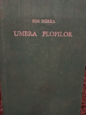 Ion Horea - Umbra plopilor (dedicatie) (1965) foto