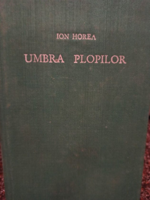 Ion Horea - Umbra plopilor (dedicatie) (1965)