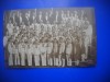 HOPCT 418 CY COPII CERCETASI-BISERICA TREFOLDIGHETS NORVEGIA-FOTOGRAFIE TIP CP, Europa, Sepia, Militar