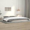 VidaXL Cadru de pat, alb, 140x190 cm, lemn masiv de pin 823465