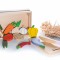 Ladita cu fructe si legume, jucarie handmade Marc toys