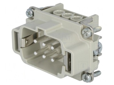 Conector HDC Inserturi Contact Tată 6 6 PE 22A foto