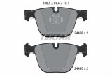 Set placute frana TEXTAR 2445801