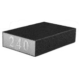 Burete abraziv Graphite K240 70 x 25 x 100 mm pentru slefuire de finisare