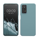 Husa kwmobile pentru Xiaomi Redmi Note 11 Pro/Redmi Note 11 Pro 5G/Redmi Note 12 Pro , Silicon, Verde, 57373.206, Carcasa