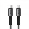 Cablu Date si Incarcare USB-C - Lightning McDodo CA-2850, 36W, 1.2m, Negru, Apple