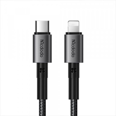 Cablu Date si Incarcare USB-C - Lightning McDodo CA-2850, 36W, 1.2m, Negru foto