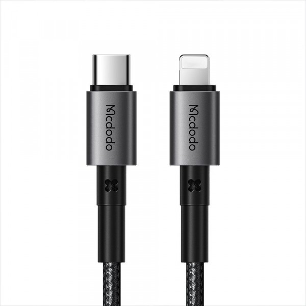 Cablu Date si Incarcare USB-C - Lightning McDodo CA-2850, 36W, 1.2m, Negru