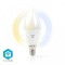 Bec LED Smart WiFi reglare culoare lumina E14 Nedis