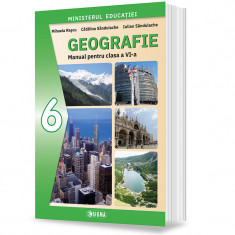 Geografie. manual pentru clasa a VI-a 2023 - Catalina Sandulache, Iulian Sandulache, Mihaela Rascu foto