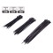 Set de 75 buc Coliere de Plastic, culoare negru,Hofftech,rezistente UV - 3