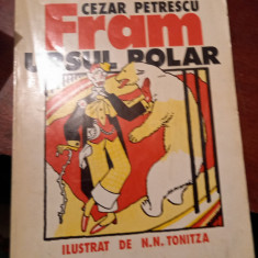 FRAM URSUL POLAR ILUSTRAT DE N N TONITZA