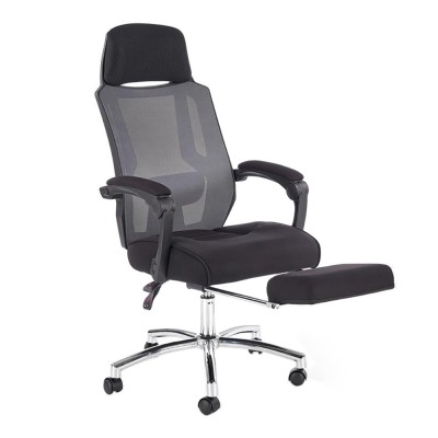 Scaun directorial mesh HM Freeman gri foto