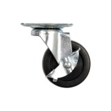 Cumpara ieftin Roata pivotanta cu frana din polipropilena 50 x 22 x 65 mm Vorel 87412