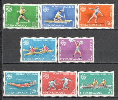 Romania.1988 Olimpiada de vara SEUL XR.993 foto