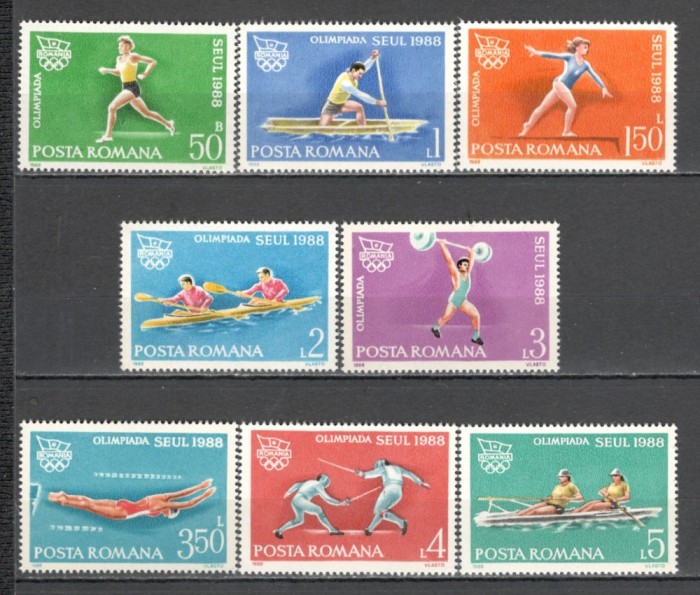 Romania.1988 Olimpiada de vara SEUL XR.993