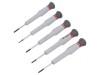 Set Şurubelniţe Precizie Phillips și Plată - 5 buc., Facom