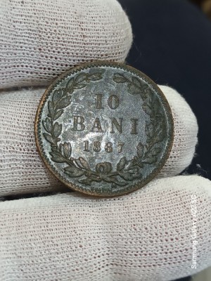 10 bani 1867 heaton foto