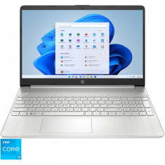 Laptop HP 15s-fq5031nq cu procesor Intel® Core™ i3-1215U pana la 4.40 GHz, 15.6, Full HD, 8GB DDR4, 256GB SSD, Intel® UHD Graphics, Windows 11 Home, N