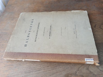 Francisc Iosif Rainer, semnatura olografa pe carte DIE HALBGELENKE DES MENSCHLICHEN KORPERS, 1858* 6 GRAVURI IN PLINA PAGINA foto