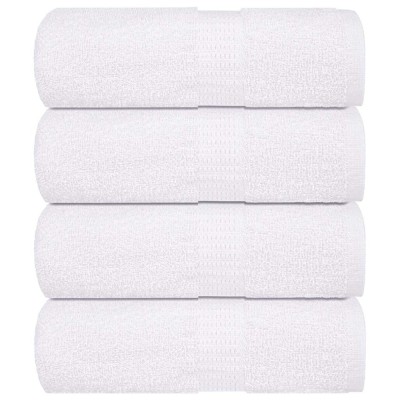 Provee de spalat 4 buc Alb 15x21 cm 360 g/m&amp;sup2; 100% bumbac foto