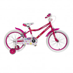 Bicicleta pentru fete Fashion Cool, 7-11 ani, Roz foto