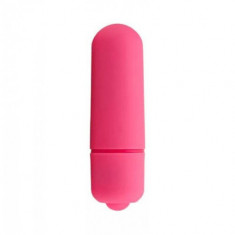Vibratoare glont sau ou - Loving Joy Glont Vibrator Mini cu 3 Viteze - Roz foto