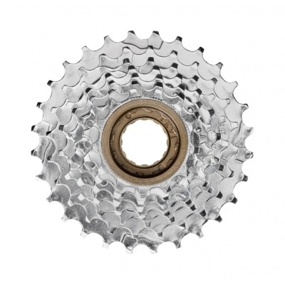 Pinioane Bicicleta Force 7v 13-28T crom pe filet Ultimate FactoryBikes foto