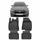 Cumpara ieftin Set Covorase Auto Tip Tavita Adanca pentru Dacia Logan 3 Facelift Noua Sigla (2022-) - ProLine 3D, 4 Piese, Cod FRG 3D427303 | frogum