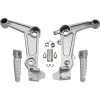 Set Suport Scarite Pilot Fata Aprilia RS660 2021-2023 Stanga Dreapta Aluminiu CNC