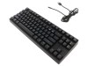Tastatură neagră USB A/USB C SAVIO 2000mAh 30h