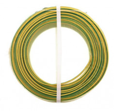 Cablu electric FY H07V-U 2.5, galben verde foto