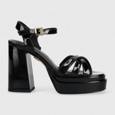 Buffalo sandale May Donna culoarea negru, 1291380