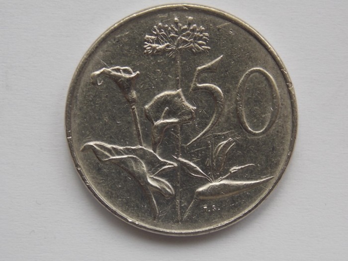 50 CENTS 1976 AFRICA DE SUD-COMEMORATIVA